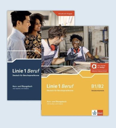 Linie 1 Beruf B1/B2 & B2 – Hybride Ausgabe – Kurs./Übungsbuch PAKET + MP3/Video allango.ne