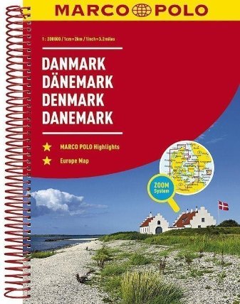 Dánsko / atlas -spirála 1:200 MD