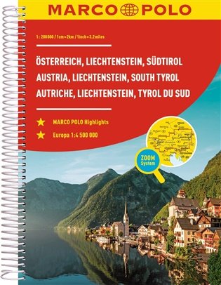 Rakousko/ atlas spirála 200 MD