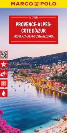 Provence-Alpes-Côte d´Azur 1:275 000 / cestovní mapa MARCO POLO