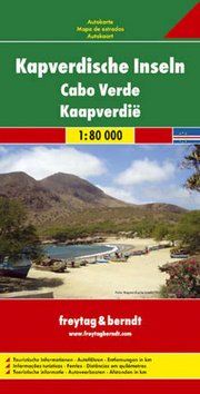Kapverdische Inseln/Kapverdské ostrovy 1:80T/mapa