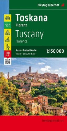 Toskana-Florenz/Toskánsko,Florencie 1:150T/automapa