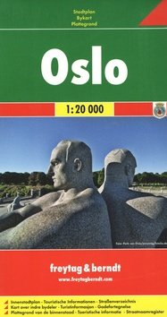 Oslo 1:20T/plán města