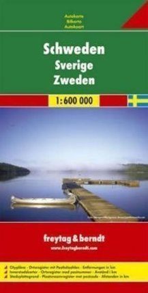 Švédsko 1:600 000 - automapa