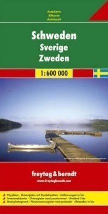 Švédsko 1:600 000 - automapa
