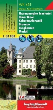 WK 431 Thermenland,Innviertel 1:50 000/mapa