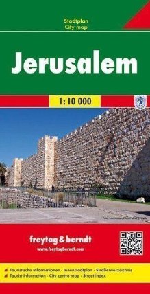 Jeruzalém 1:10T mapa FB