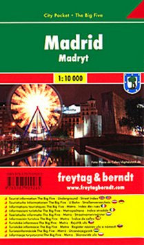 Madrid 1:10T/kapesní plán města