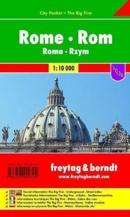 Rome, Rom/Řím 1:10T/kapesní plán města