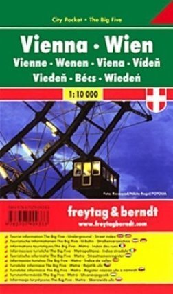 Vienna, Wien/Vídeň 1:10T/kapesní plán města
