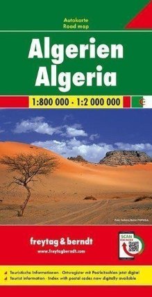 Algerien/Alžírsko 1:800T/2M/mapa