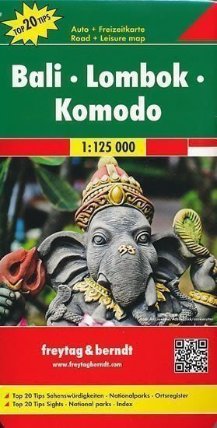 Bali, Lombok, Komodo 1:125 000/automapa