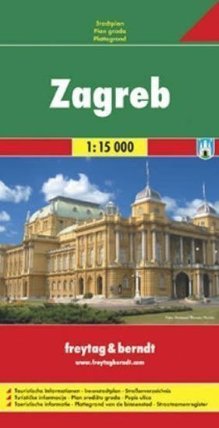 Zagreb/Záhřeb 1:15T/plán města