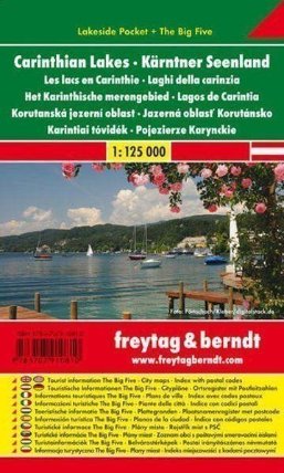 Automapa: Korutanská jezera 1:125 000 (kapesní lamino)