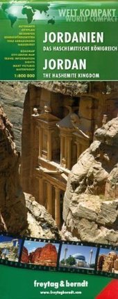 Jordanien, Jordan/Jordánsko 1:800T/automapa