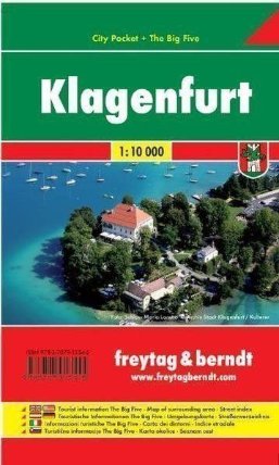 Klagenfurt 1:10T/kapesní plán města