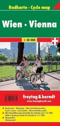 Vídeň 1:30 000 cyklomapa
