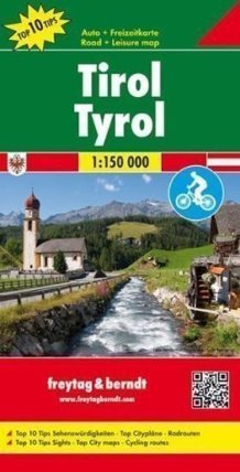 Tirol, Tyrol/Tyrolsko 1:150T/automapa