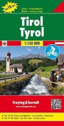 Tirol, Tyrol/Tyrolsko 1:150T/automapa