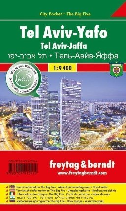 Tel Aviv-Yaffo 1:10T/kapesní plán města
