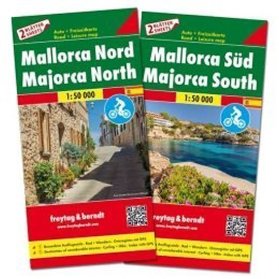 Mallorca Nord & Süd/Mallorca sever a jih 1:50T/set 2 mapy