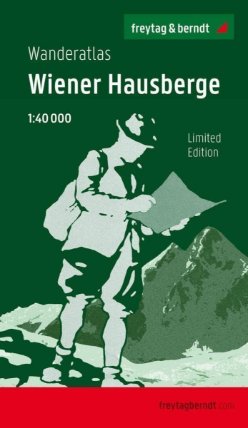 Turistický atlas Vídeňské hory 1:40 000 / Wiener Hausberge, Wanderatlas 1:40.000