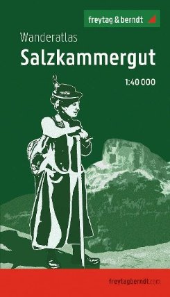 Turistický atlas Solná komora 1:40 000 / Salzkammergut, Wanderatlas 1:40.000