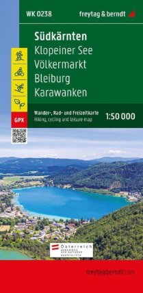 Südkärnten, Wander-, Rad- und Freizeitkarte 1:50.000