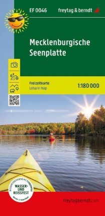 Mecklenburgische Seenplatte, Erlebnisführer 1:180 000 / mapa s průvodcem