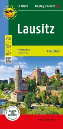 Lausitz, Erlebnisführer 1:170 000 / mapa s průvodcem