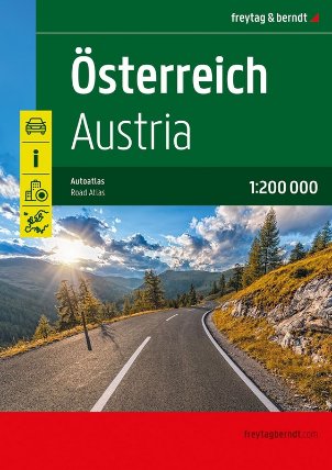 Rakousko 1:200 000 / autoatlas