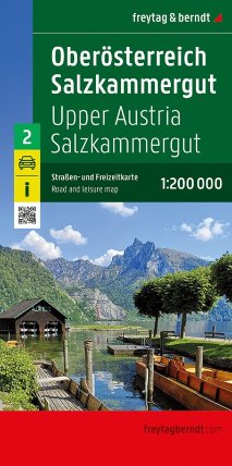 Horní Rakousko – Salzkammergut 1:200 000 / automapa + rekreační mapa
