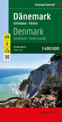 Dánsko, Grónsko, Faerské ostrovy / Dänemark, Grönland, Färöer 1:400 000 automapa