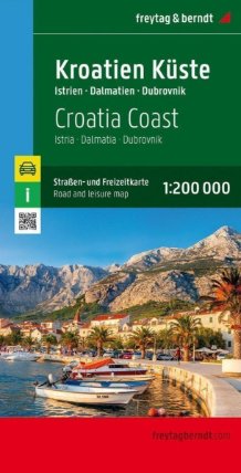 Chorvatské pobřeží 1:200 000 / automapa