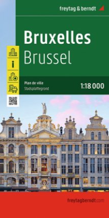 Brusel 1:18 000 / mapa města