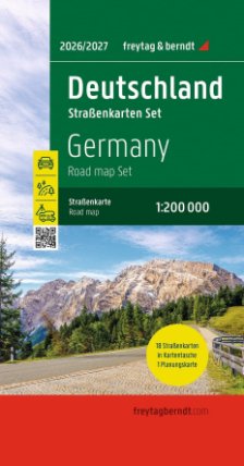 Německo 1:200 000 / sada automap 2026/2027