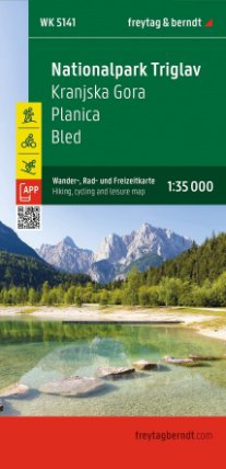 Národní park Triglav 1:35 000 / cykloturistická a volnočasová mapa