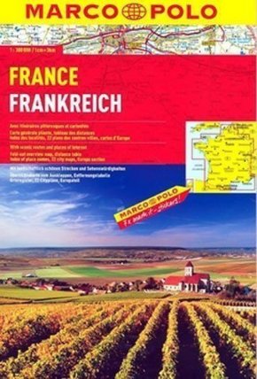 Francie/atlas spirála 1:300 000