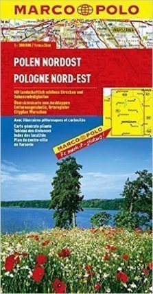 Polsko Nordost / mapa 1:300T MD