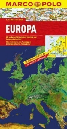 Evropa / mapa 1:2,5M