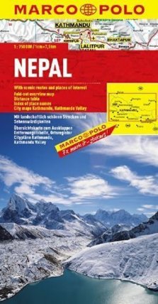 Nepál / mapa