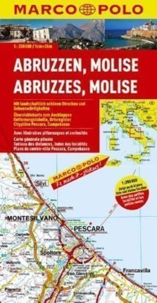 Itálie č. 10-Abruzzen,Molise/mapa1:200T MD