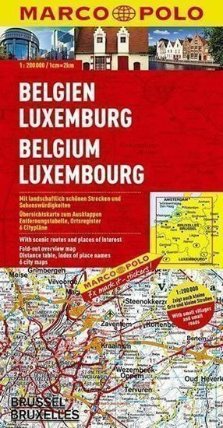Belgie/Lucembursko/mapa 1: