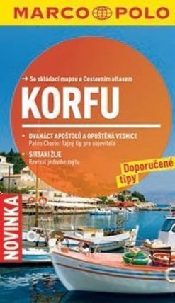 Korfu - Průvodce se skládací mapou