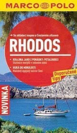 Rhodos - Průvodce se skládací mapou