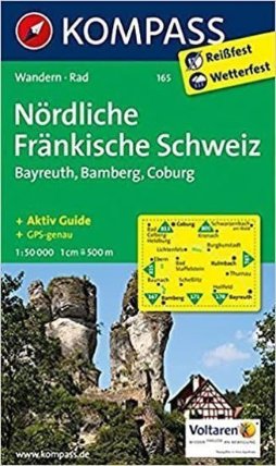 Nördliche Fränkische Schweiz 165 NKOM 1:50T
