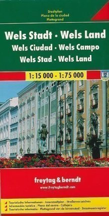 Wels 1:15T/plán města