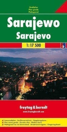Sarajevo 1:17,5T/plán města