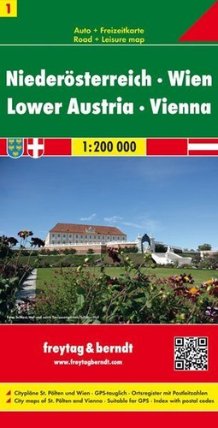 Niederösterreich-Wien/Dolní Rakousko,Vídeň 1:200T/automapa