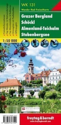 WK 131 Grazer Bergland, Schöckl, Teichalm, Stubenbergsee 1:50 000/mapa